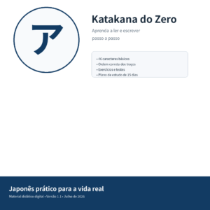 Katakana do Zero